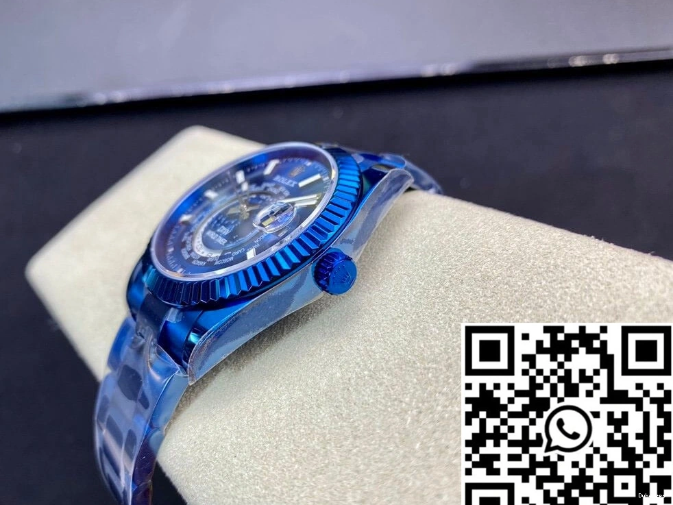 Dial WWF 40MM Dweller Factory Rolex Sky Blue DIW 0306